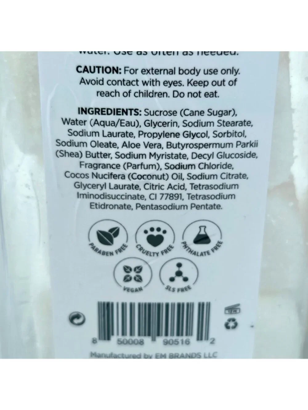 Joon X Moon Coconut Exfoliating Sugar Scrubs Shea Butter Aloe 10 Oz Pack Of 6